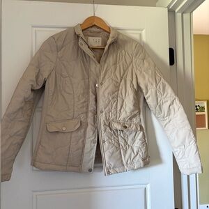 a new day Light Beige Quilted Jacket